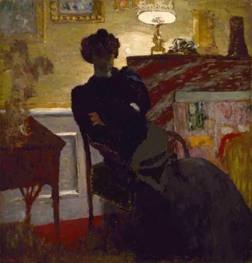 油画!法国纳比派代表画家-维亚?尔·爱德华油画