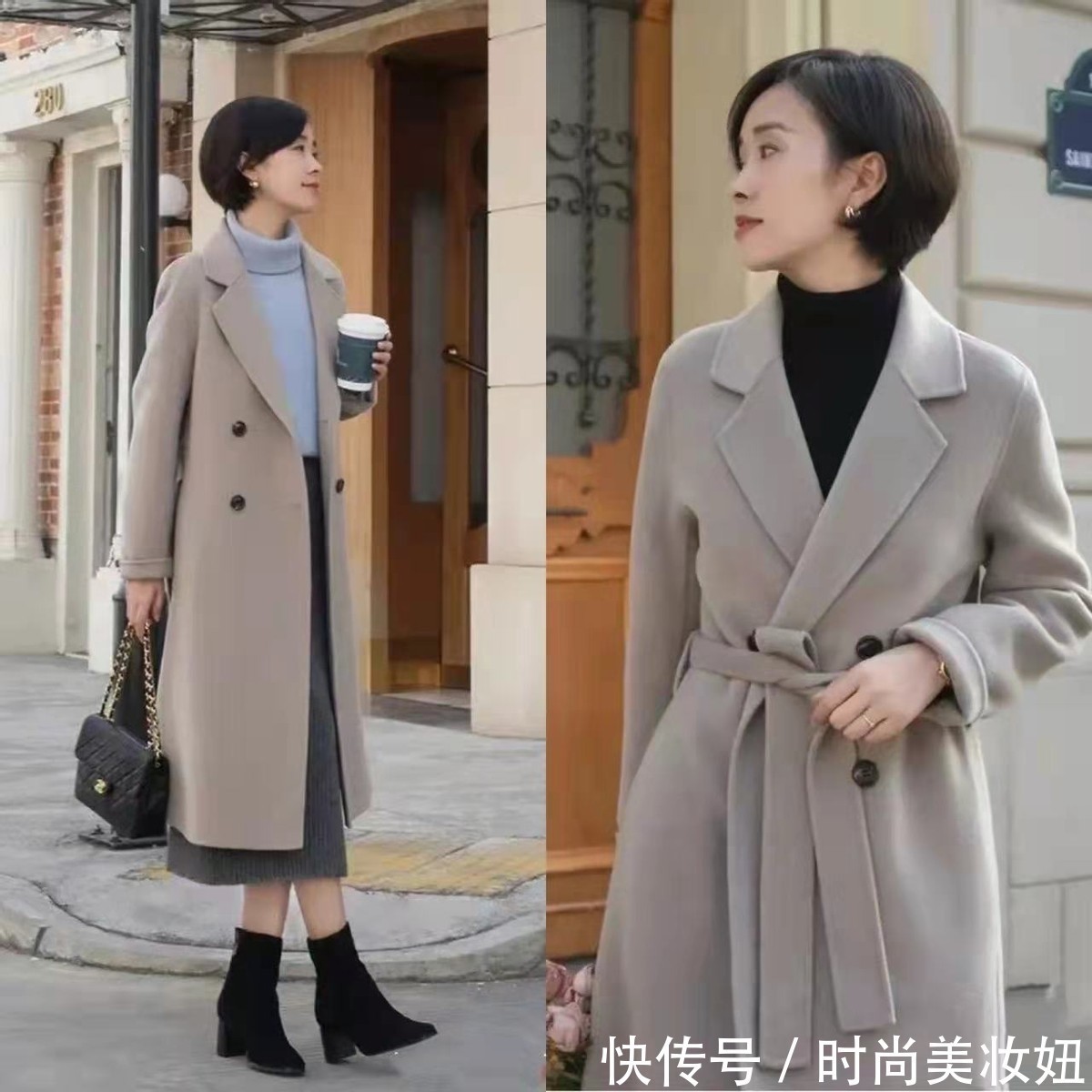 出镜率 女人到了中年,大衣能随便穿,懂得如何露脚踝,知性优雅