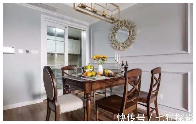 现代|128平现代美式三居室,复古与现代的完美融合,晒晒!