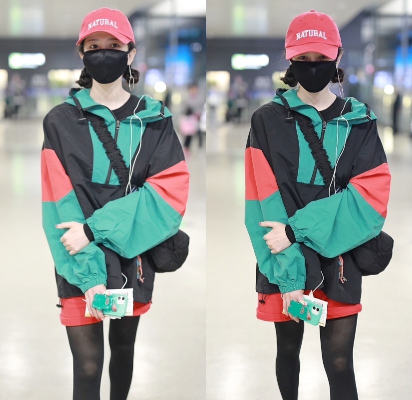 大长腿|陈小纭的身材真不错, 就算穿普通的服装, 裹得厚厚的也能秀出大长腿