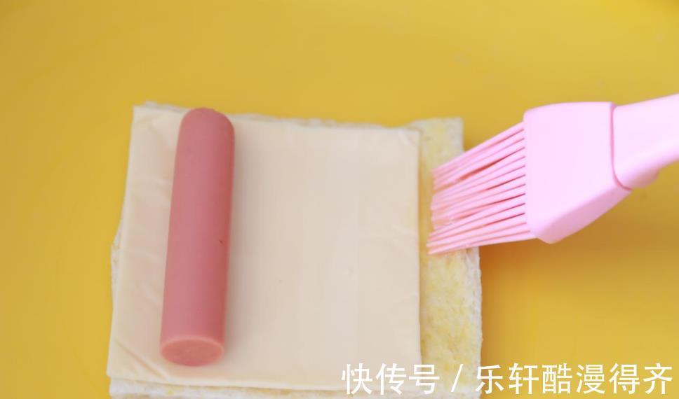 面包片|芝士火腿面包卷
