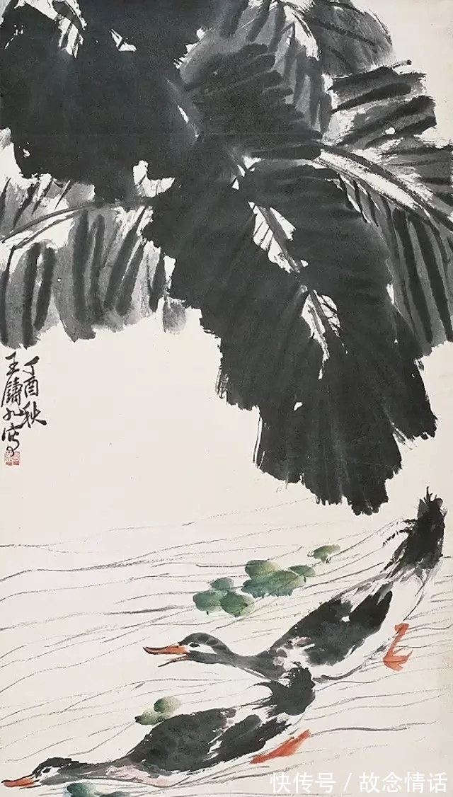 齐白石&齐白石入室弟子,拜师不学师!王铸九写意花鸟画