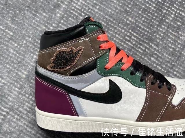 nike 缝合怪配色！全新配色 Air Jordan 1 实物释出！