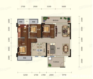 榻榻米|拒绝平淡,要仙气,看106平如何变身小清新北欧宅