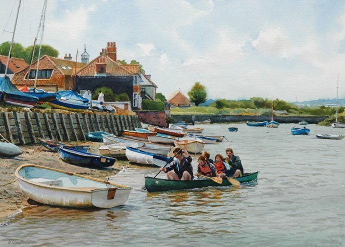 Peter#英国Peter Barker油画风景(二)