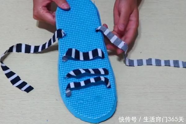 家里拖鞋不用花钱买了!教你自制手工拖鞋,简单好看又实用!