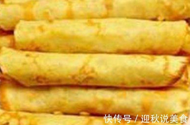 用平底锅做蛋卷金黄酥脆，孩子超爱吃的小零食，从此告别超市