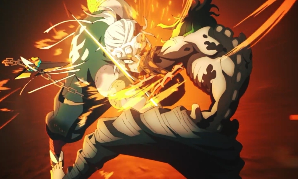 炭治郎|鬼灭之刃:谱面音柱实力有多夸张 残血可以五五开 满状态能否打赢