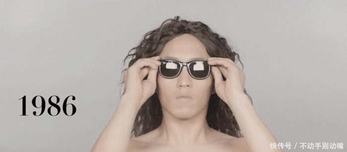 非主流|小伙展示中国男人一百年发型变化,民国最儒雅,杀马特时期最霸气!