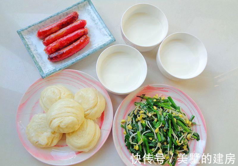 看我家周末两天早餐吃的啥？每天四种搭配，好吃好做，适合秋天吃