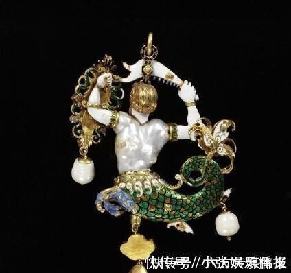 莫卧尔 设计师得有多大的想象力,才能设计出这件巴洛克珍珠珠宝厉害