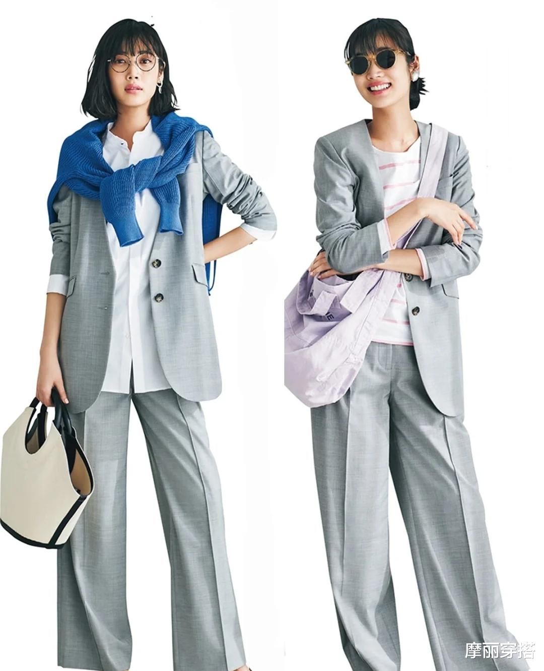 别小看西装外套，换个穿法，轻松打造时尚百变风格