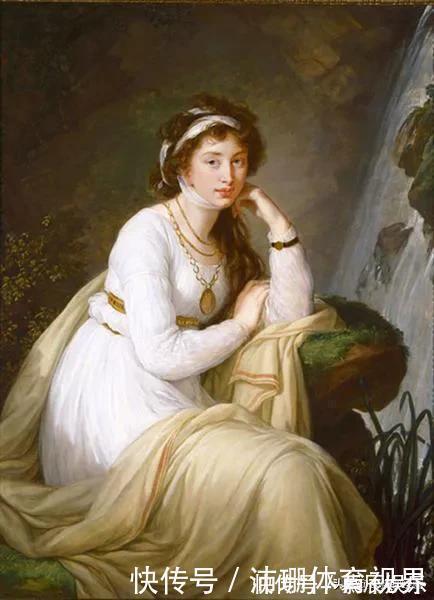 沙龙|法国18世纪著名洛可可女画家维吉·勒布伦肖像作品欣赏