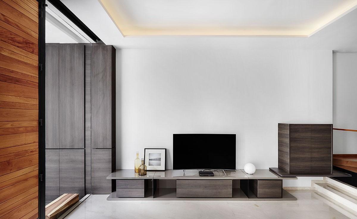 淋浴房|这套2层别墅抢尽风头,院子铺砖造景,高端清雅,自建别墅的榜样