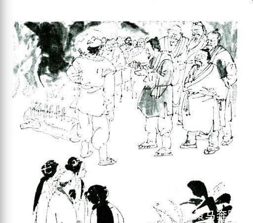 天龙八部中六张插图, 你知道几个 前三脍炙人口, 第五张笑死人了!