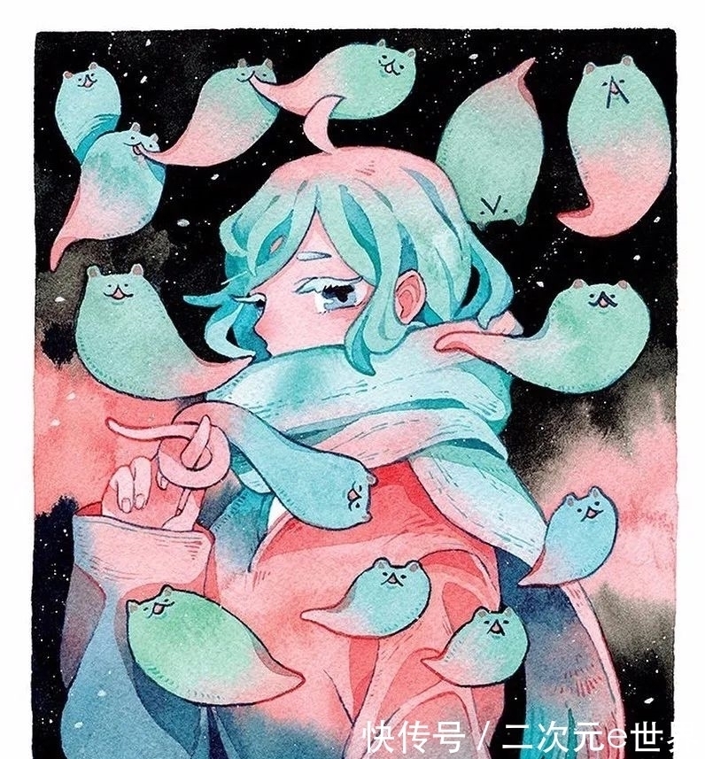 bitamin!每日插画 8年,从画渣到大神,不努力你永远不知道自己有多优秀