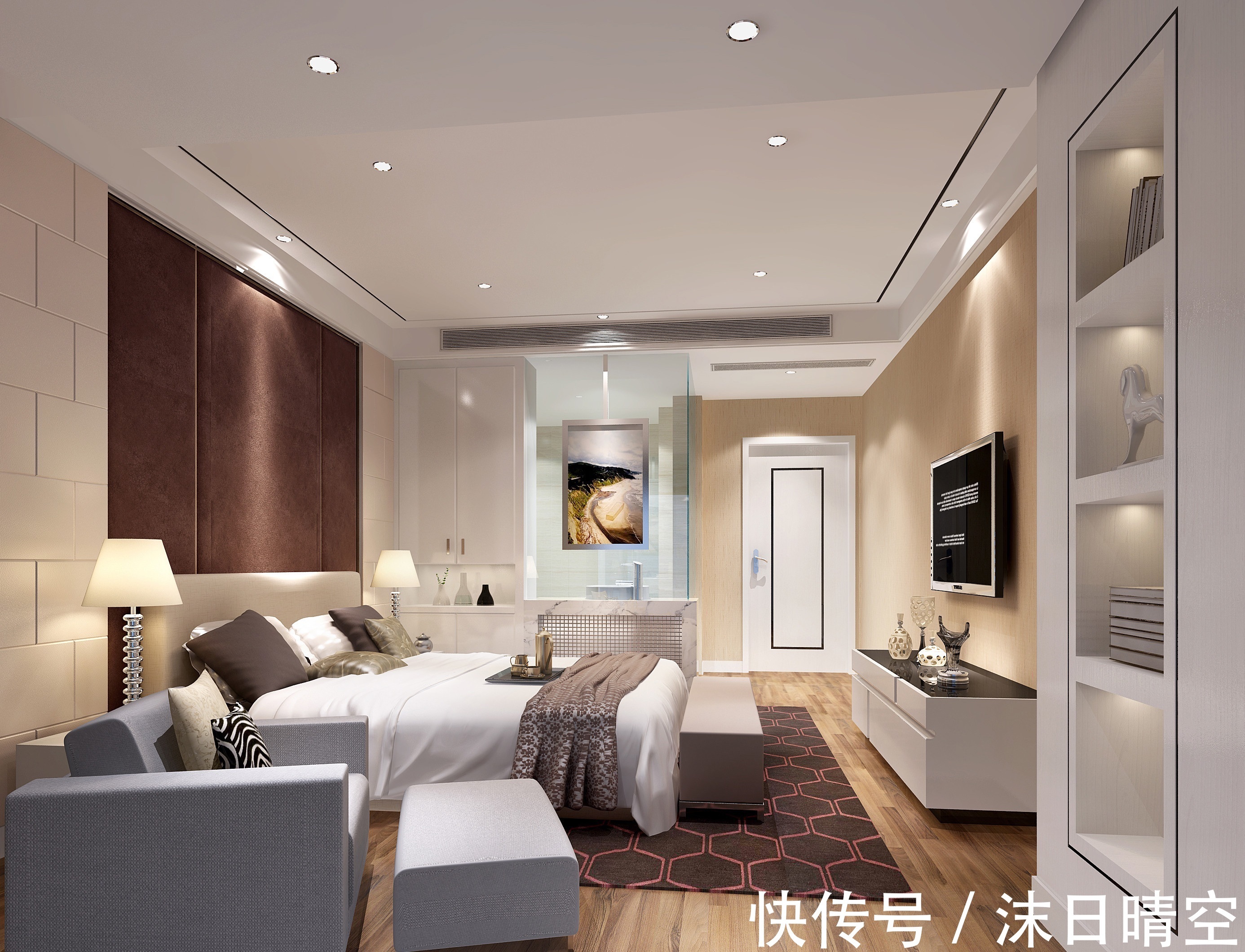 俊学院145㎡现代风格,金典时尚潮流