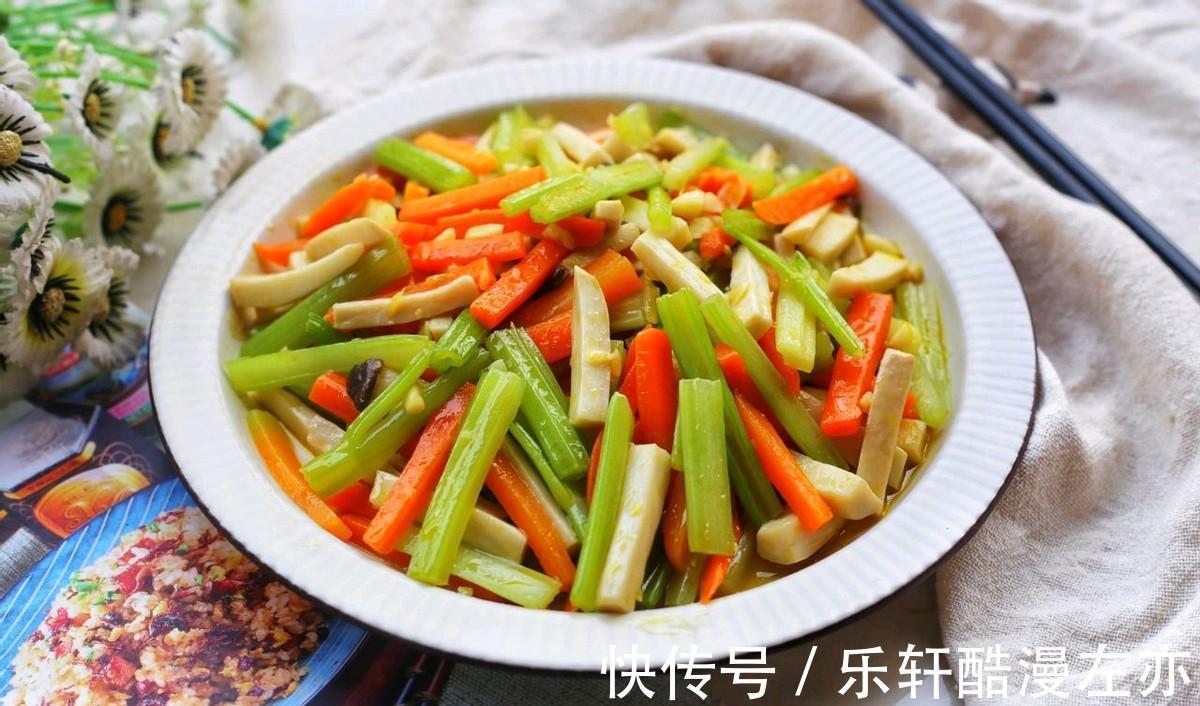 鲜美|3种素菜搭配在一起炒，鲜美又营养，味道清新爽口，给肉都不换