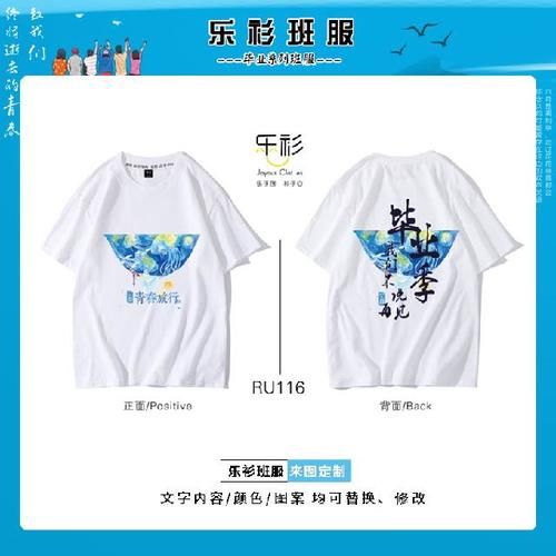  青春不散场/班服图案设计logo