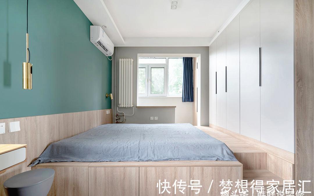 榻榻米|我对家的期盼，都藏进这60㎡的小蜗居当中，面积不大功能却很齐全