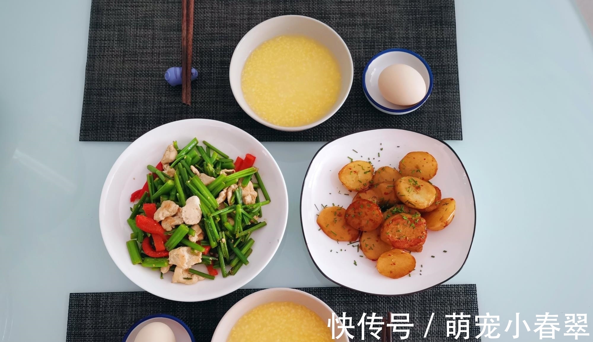 圆白菜叶|50岁阿姨家的6天早餐,杂粮粗粮换着吃,有儿时的乡村味温暖可口