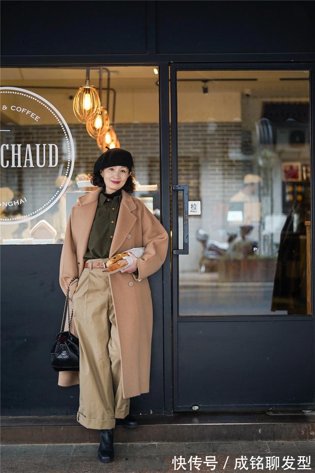 针织衫|会穿的女人不显老,看看三木妈妈的精致穿搭,优雅大气又有高级范