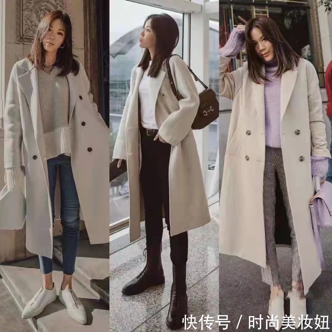 不少女性|秋冬穿大衣不一定配打底裤,搭配这4种更洋气,40岁穿更美