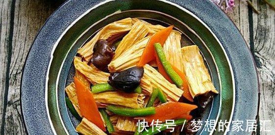 春节大鱼大肉吃多了,送您清炒腐竹,清淡美味,营养丰富,吃不够