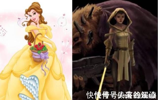 艾莎公主|用星球大战的画风打开迪士尼,艾莎王者气息十足,安娜非常炫酷