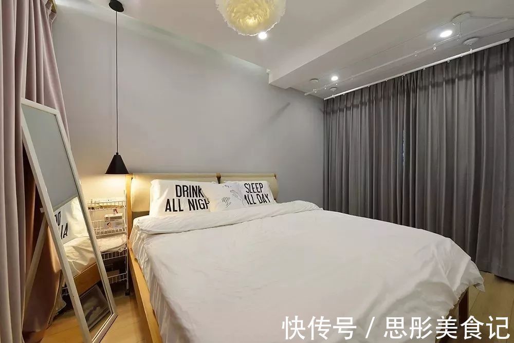 卡座式|夫妻买下48㎡带阁楼二手房,装出3室1厅+书房,5口之家太幸福了!