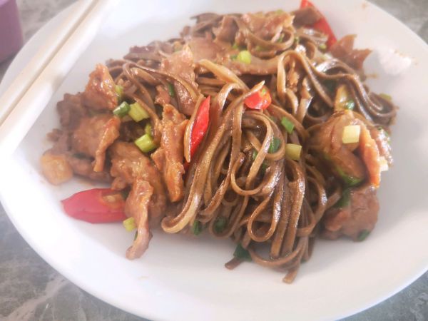 牛肉|减脂牛肉炒荞麦面