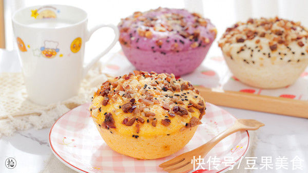 只要掌握好比例，碗蒸粗粮糕就能一次成功