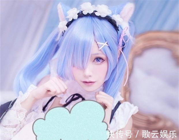 腐团儿|Cos蕾姆的“天花板”,秋楚楚不行,腐团儿一般,而她才是经典!