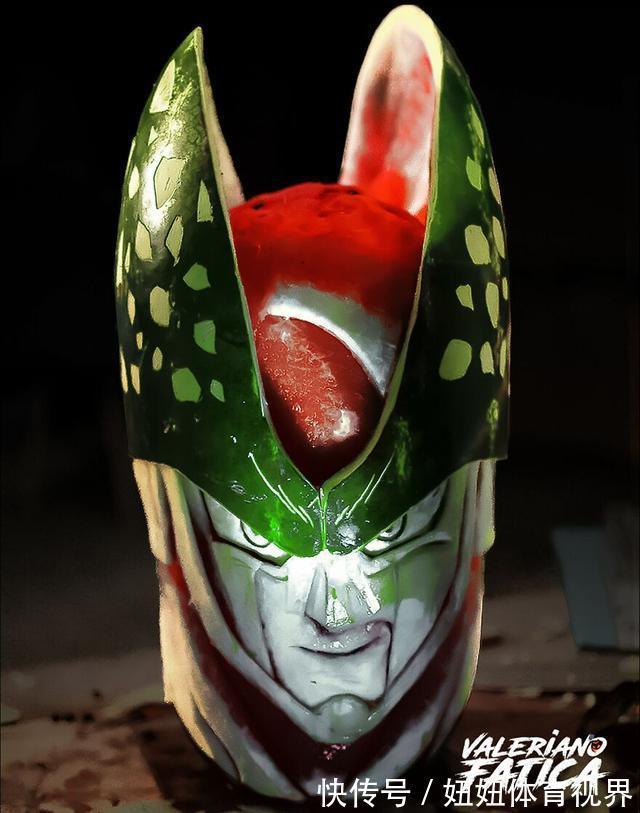 权力的游戏|他把西瓜雕刻成各种形象,画面让人毛骨悚然