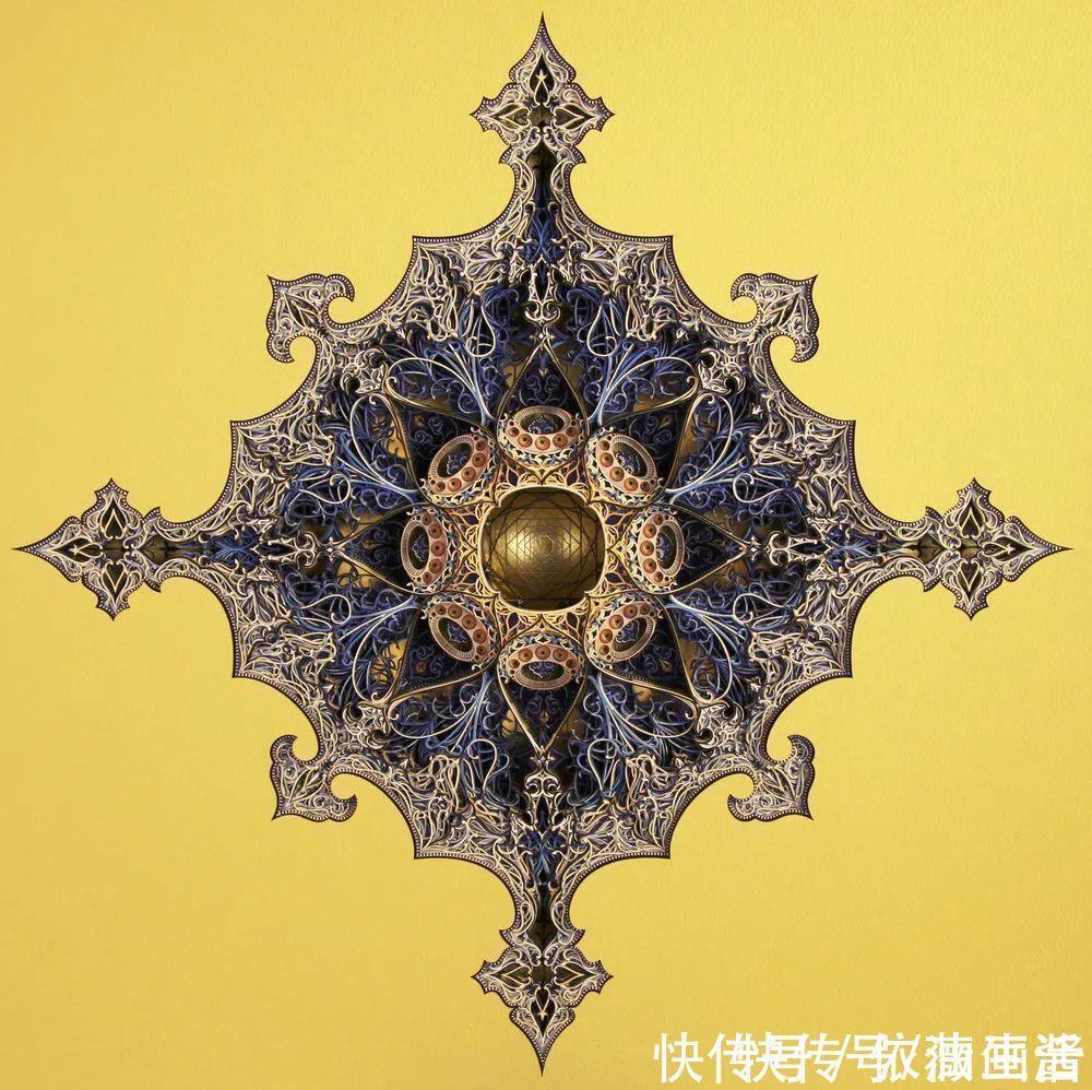 草图|他用时6个月,耗费200张纸,就为制作一个纸雕作品