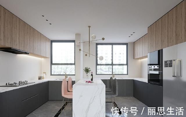 装修|下一套房子装修,橱柜就照这样打,布局尺寸这么详细,不信不好用