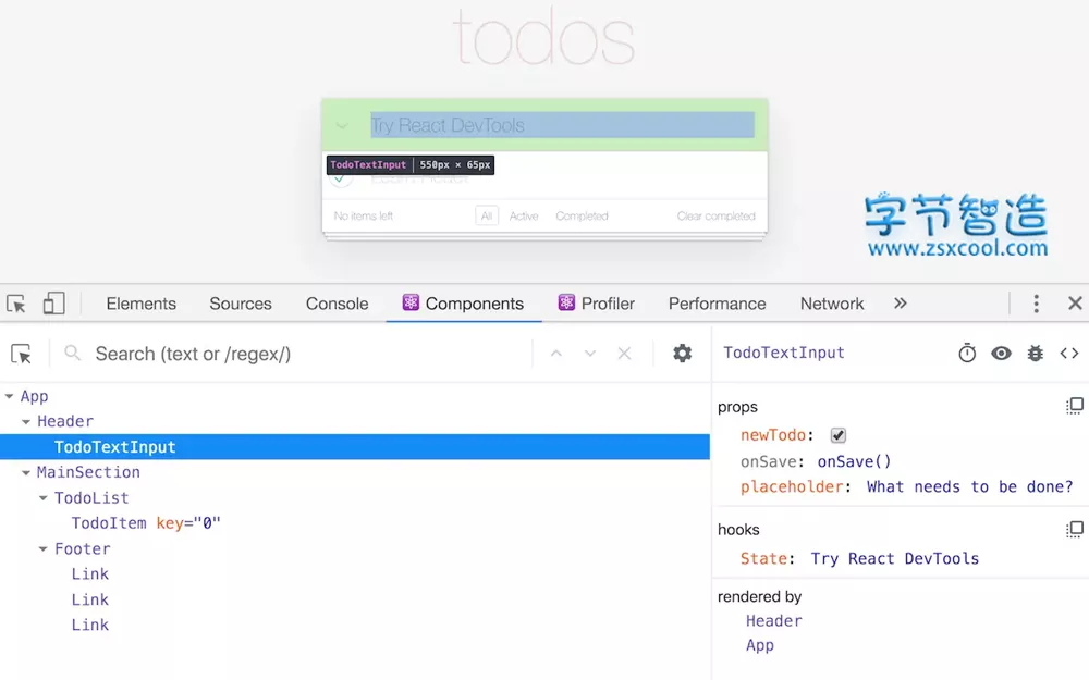 浏览器插件 React Developer Tools 检查组件层次结构-劳模下载