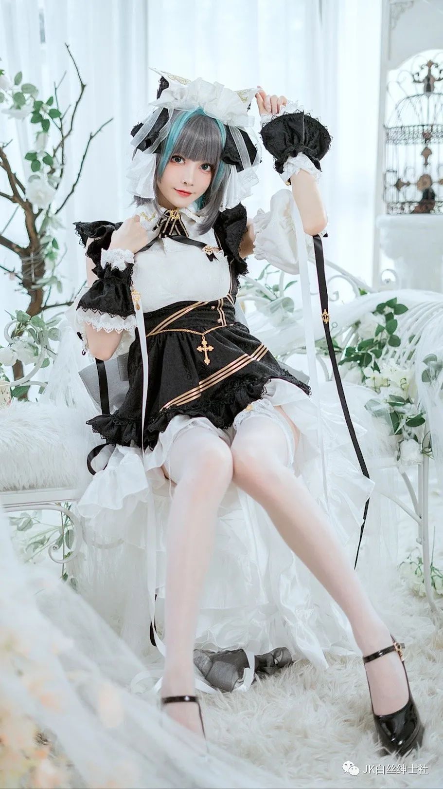 cos|cos:碧蓝航线柴郡猫猫cos正片@宵鱼鱼