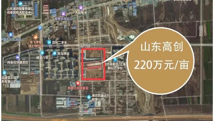 潍坊|?潍坊土地市场再迎新“战绩”！最高510万元/亩