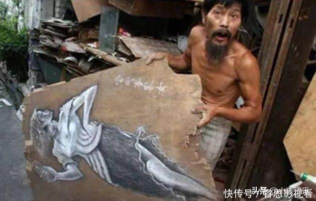 徐大爷@老人一生痴迷绘画,被称为中国毕加索,专家却称其水平业余