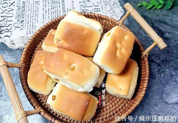 糖渍|这款面包真不错，一次发酵简单又味美，香甜松软孩子也喜欢
