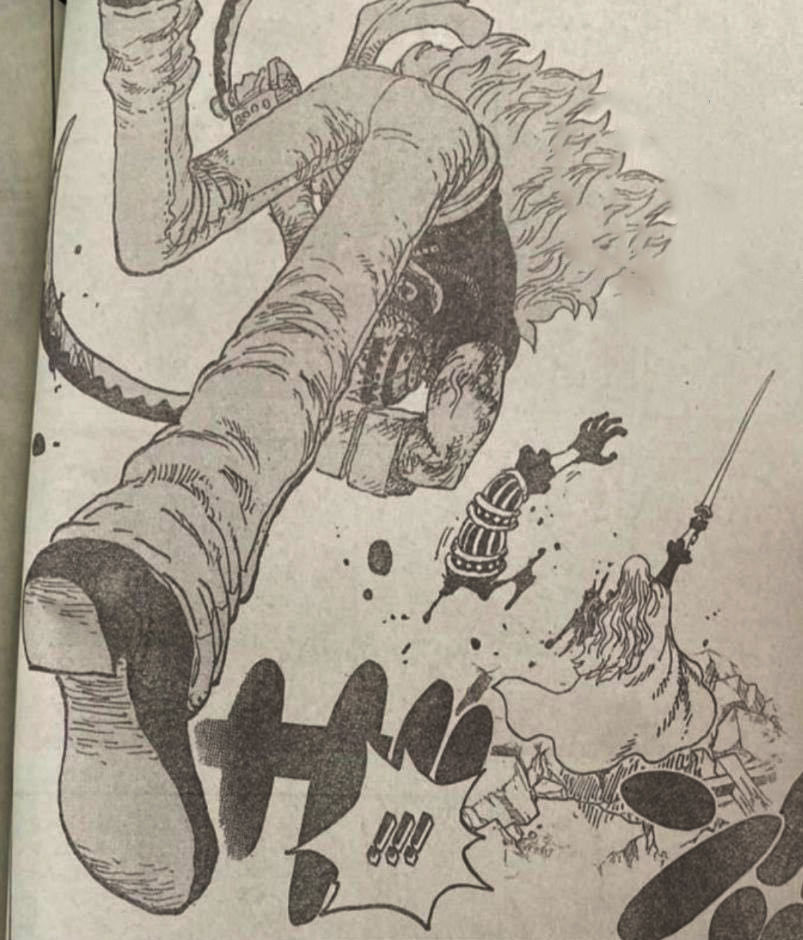 波妮|海贼王1029话：霍金斯被基拉砍成断臂，基德成功牵制住四皇大妈