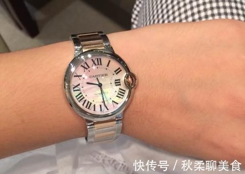 表盘#绚丽迷人的珍珠贝母表盘腕表,漂亮到极致就是完美