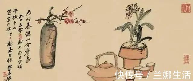 绘画@国画大师张大千，心中一定要有绘画的境界，对后世影响颇深