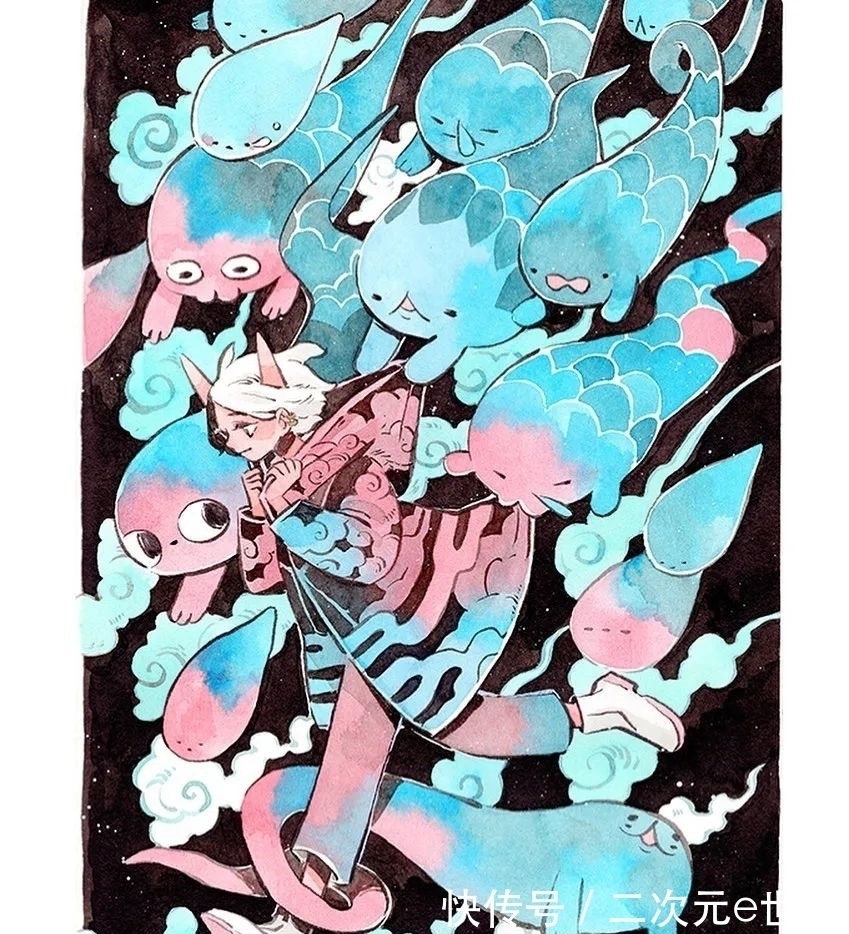 bitamin!每日插画 8年,从画渣到大神,不努力你永远不知道自己有多优秀