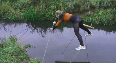 |搞笑GIF:高手往往都败在意想不到