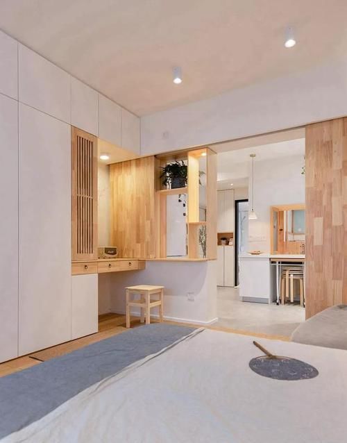 书桌|45㎡网红学区房,一家三口毫不拥挤,还有儿童游乐场