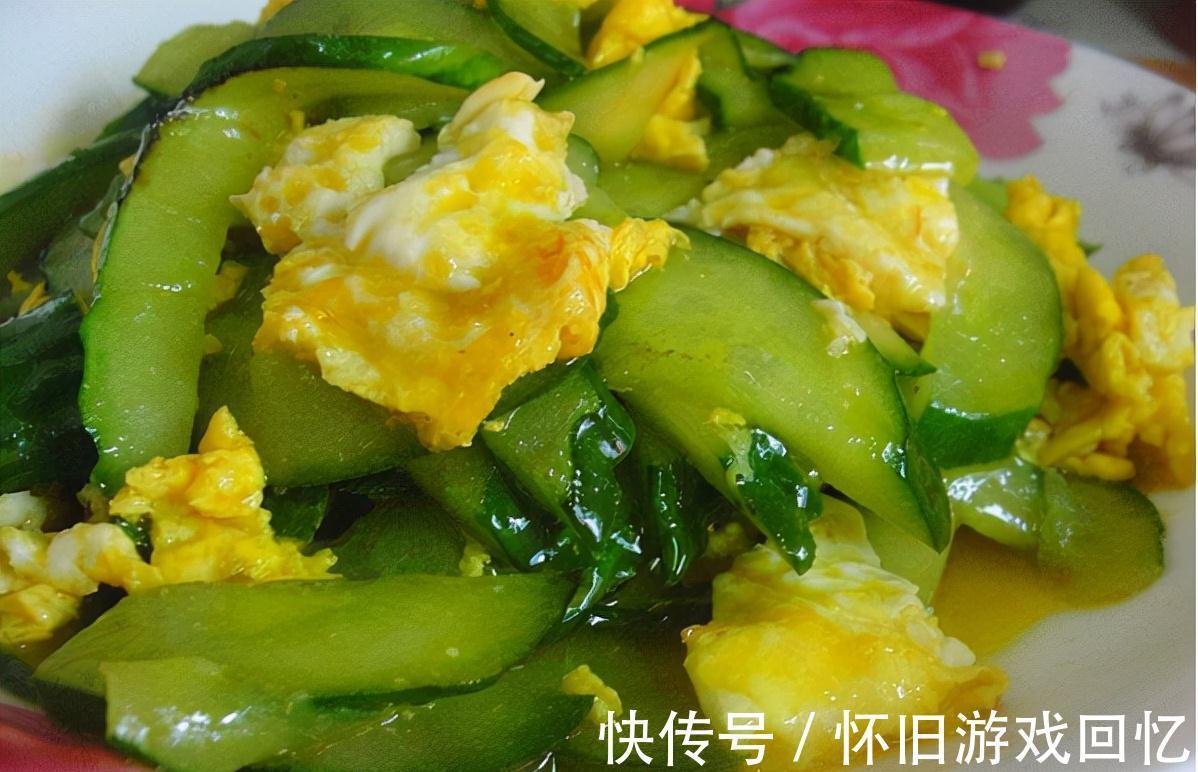清新爽口的家常菜:黄瓜炒鸡蛋,口感清香软嫩,大雪过后滋补养生