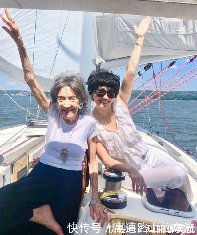 百岁老人|她101岁还练高难度瑜伽，满头白发喝香槟坐游艇，还和小鲜肉跳舞