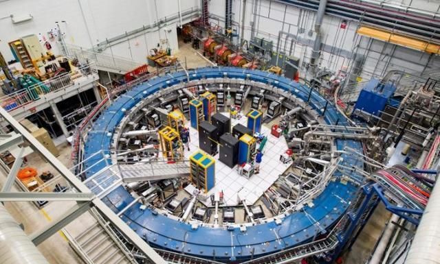 科学家从美国能源部的μ介子g-2实验中获得令人振奋的新物理学证据